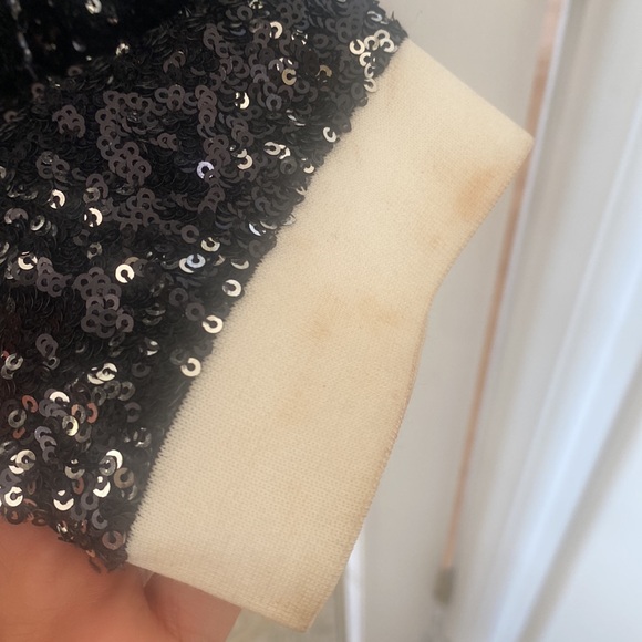 ST.JOHN silk sequins cardigan size S. - Picture 10 of 11